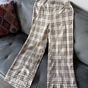 High waist Wide leg pants
